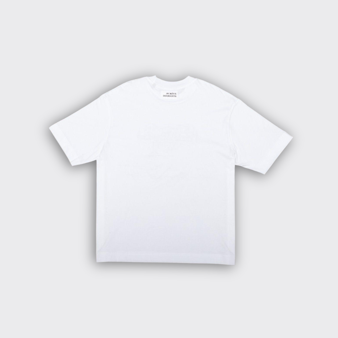 "BELLAGIO" White T-Shirt